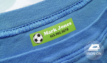 Iron on ID Labels for T-Shirts Iron on ID Labels for T-Shirts