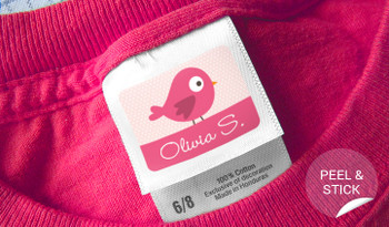 Stick on Clothing Tag Labels