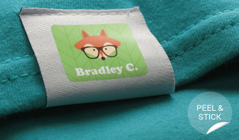 Stick on Clothing Tag Labels