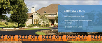 custom barricade tape for construction custom barricade tape for construction