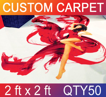 Skid Resistant Full Color Carpet 2 ft x 2 ft QTY50 Skid Resistant Full Color Carpet 2 ft x 2 ft QTY50