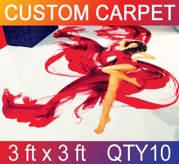 Skid Resistant Full Color Carpet 3 ft x 3 ft QTY10 Skid Resistant Full Color Carpet 3 ft x 3 ft QTY10