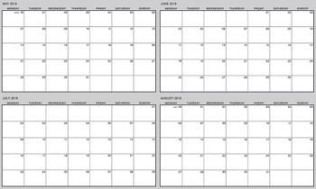 Four 36x60 dry erase posters with sticky back, all different art, ship included Four 36x60 dry erase posters with sticky back, all different art, ship included