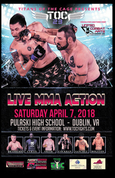 500 11x17full color titans of the cage flyers 100lb gloss text with aq 500 11x17full color titans of the cage flyers 100lb gloss text with aq