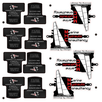Fifty Each of Three Kiss Cut Vinyl Stickers on Orajet Clear with Gloss Lam, Ship Fifty Each of Three Kiss Cut Vinyl Stickers on Orajet Clear with Gloss Lam, Ship