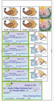 One sheet mix sized coro signs, one sided, overnight ship One sheet mix sized coro signs, one sided, overnight ship