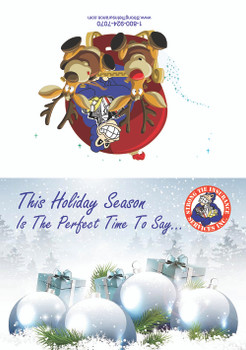 Five-hundred 10x7 folding to 5x7 14pt semigloss holiday cards, ship Five-hundred 10x7 folding to 5x7 14pt semigloss holiday cards, ship