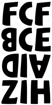 Thirty-seven shape cut 4mm coro sheets for North KC, ship