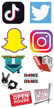 JOCO yard decorations, 14 sheets, 1 design, ship