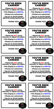 Eight sheets, ship for Jay Elle Cee