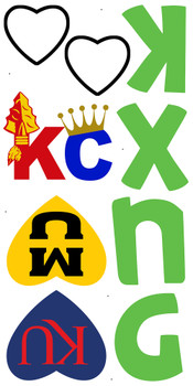 Twenty-sixsheets for BSMO, ten custom, ship