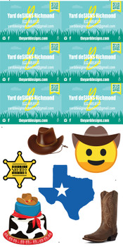 Six sheets for Richmond, one custom, ship