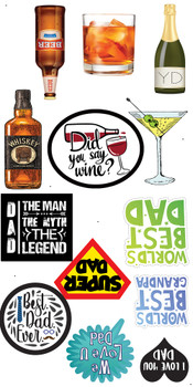 Eleven sheets shape cut signs for Whichita, ship