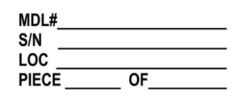 Three-hundred each of white and yellow versions of 20x8 one side coroplast with top corner grommets, ship