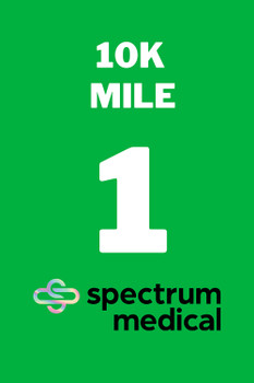 Twenty-two 16x24 single sided coro mile markers, ship