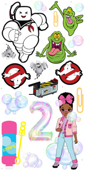 Four sheets bubbles and gears, oversize ship, ship