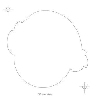 Fifteen-hundred 20pt double sided full color plastic shape cut emojis