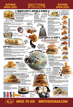 One 24x35.5 single sided coroplast signs with ship, 23_Brothers_Menu_SBSign-Bloomington-24x355 One 24x35.5 single sided coroplast signs with ship, 23_Brothers_Menu_SBSign-Bloomington-24x355