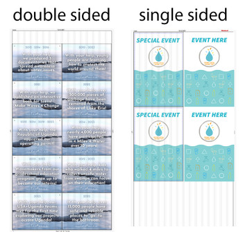 Ten double sided 24x18 yard signs, 5 w grommets, 5 w H-frames and two single sided 24x36 prints, ship Ten double sided 24x18 yard signs, 5 w grommets, 5 w H-frames and two single sided 24x36 prints, ship