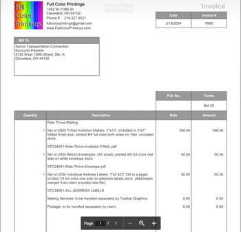 Invoice to replace QB 7680 Invoice to replace QB 7680