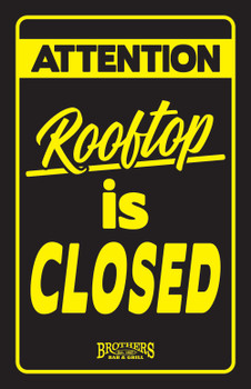 Two different 28X44 single sided signs, no grommets, we pay ship Two different 28X44 single sided signs, no grommets, we pay ship