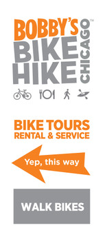 Two 42x96 single sided 4mm coro signs with back split for discounted shipping Two 42x96 single sided 4mm coro signs with back split for discounted shipping