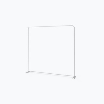 One 8' Single Sided Straight Tension Fabric Display & Hardware, Overnight Ship One 8' Single Sided Straight Tension Fabric Display & Hardware, Overnight Ship