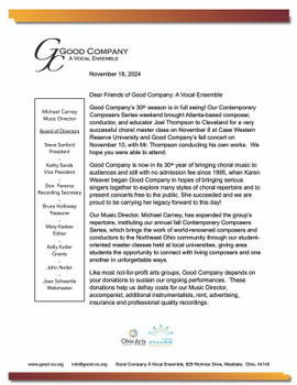 Five hundred matte finish trifold letters on 100lb matte text