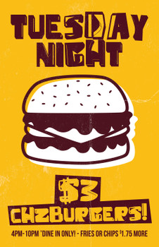 Three different single sided 28x44 sandwich board signs, no grommets, ship Three different single sided 28x44 sandwich board signs, no grommets, ship