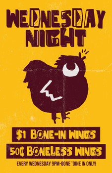 Three different single sided 28x44 sandwich board signs, no grommets, ship Three different single sided 28x44 sandwich board signs, no grommets, ship