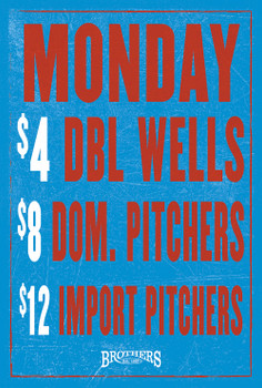 Eight 24x36 double sided coroplast prints with grommets on top, ship