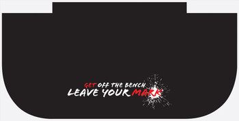 One 6 foot 3 side dy sub table throw, overnight ship, tax