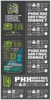One sheet of single sided coroplast cut to multiple size signs, ship