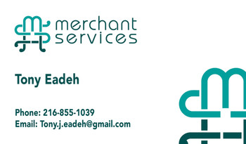 Two-hundred fifty gloss finish 16pt business cards for Tony Eadeh, ship