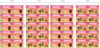 Twenty 24x18 10mm double sided coro signs and 16 sheets of single sided 4mm coro, freight