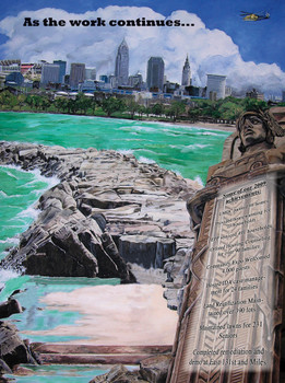 print laminate UMDC COMIC BOOKposter