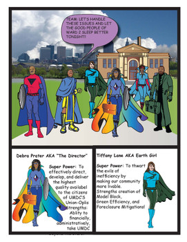 umdc comic book  poster