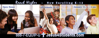 lutheran school rack card front