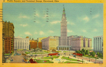 Cleveland PubSqr Postcard