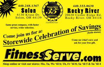 fitness serve christmas postcard front