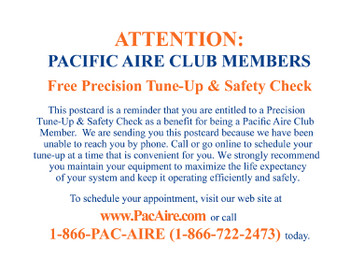 club tuneup OCpc postcard