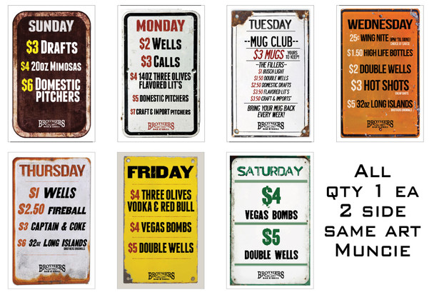 Sandwich Board Signs for Muncie, IN