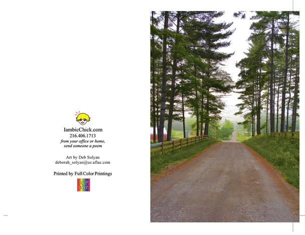 Greeting Cards with Custom Poems - Great Pines
