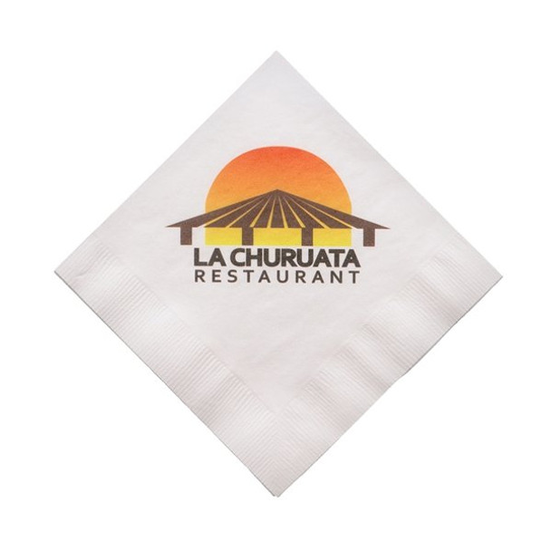 Full Color 3 Ply Beverage Napkins, Qty 100
