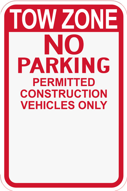 Fifty no parking signs on 4mm coro, ship