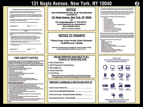 Two different 24x32 040 aluminum signs with 4 corner round and 4 holes, delivery