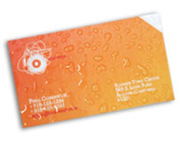 ULTRA waterproof tearproof cards