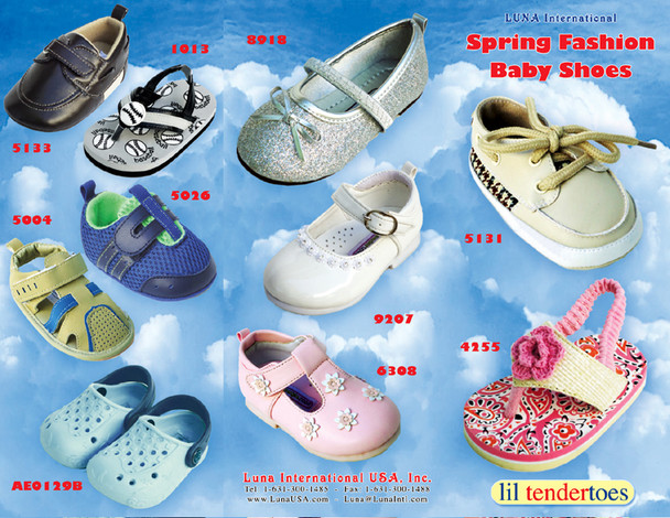 luna cover front baby shoes