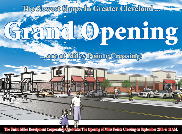 umdc miles point grand opening postcard