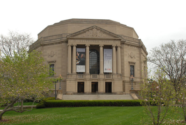 severance hall picture for postcard